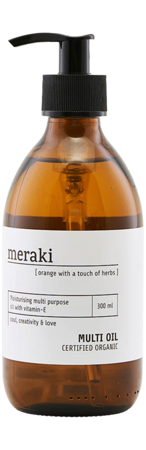 Aceite corporal orgánico de naranja de Meraki