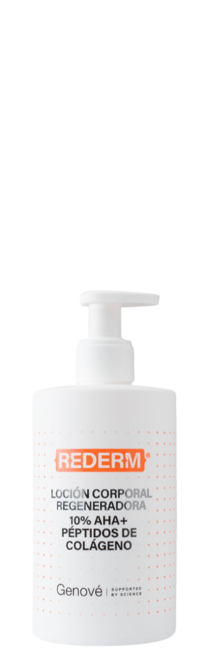 Rederm Loción Corporal Regeneradora 10% AHA + Péptidos de Colágeno